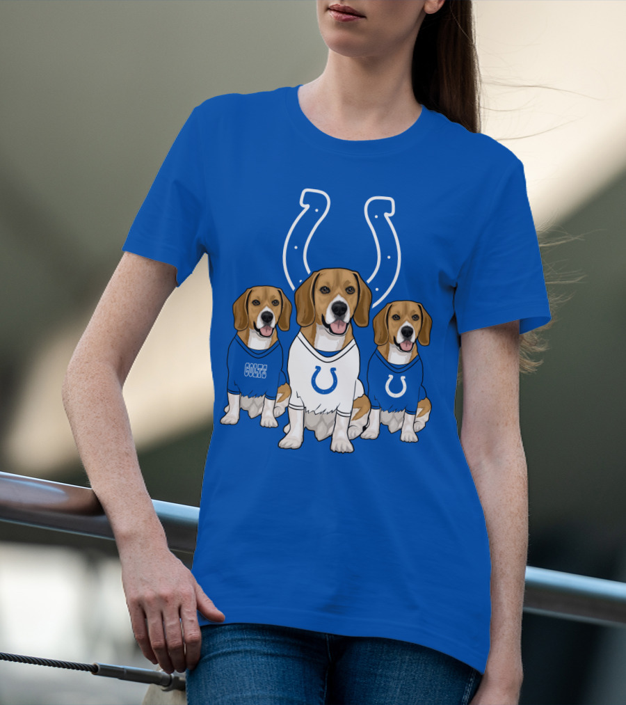 Indianapolis Colts Beagle Trio T-Shirt