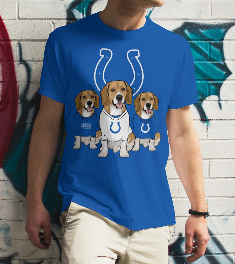 Indianapolis Colts Beagle Trio T-Shirt
