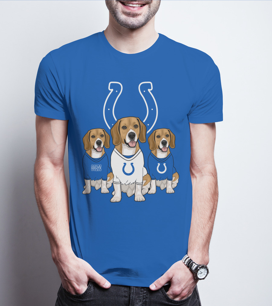 Indianapolis Colts Beagle Trio T-Shirt