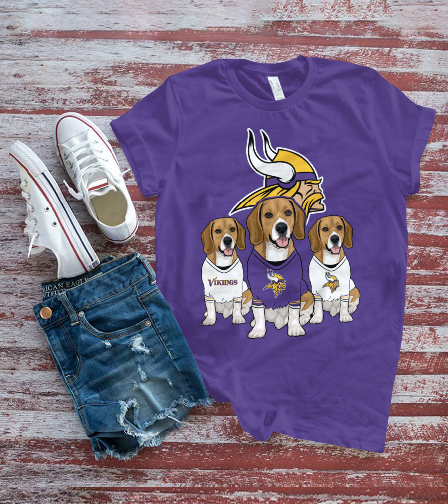 Vikings Beagle Trio T-Shirt