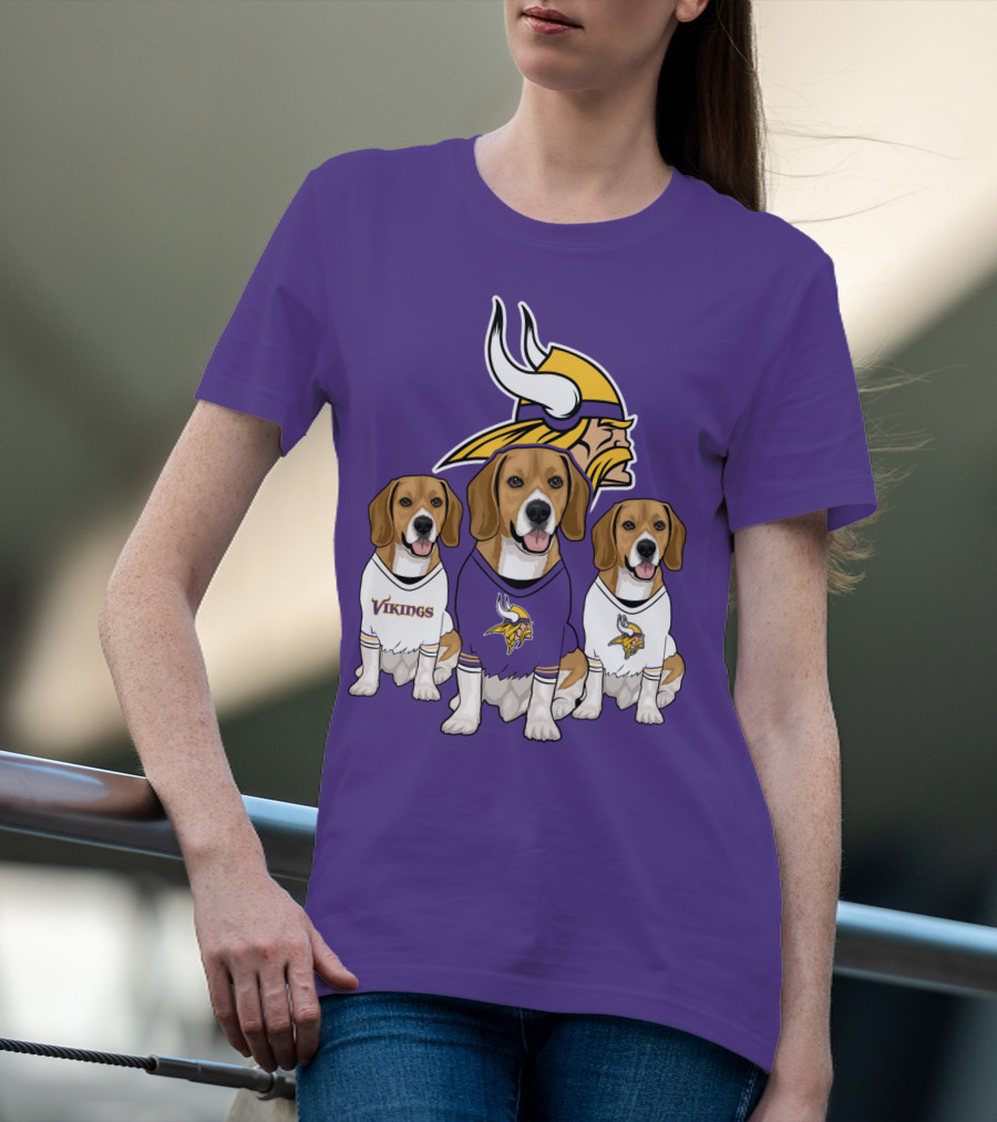 Vikings Beagle Trio T-Shirt