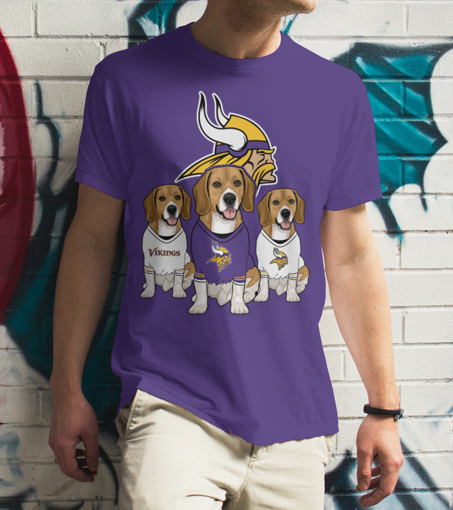 Vikings Beagle Trio T-Shirt