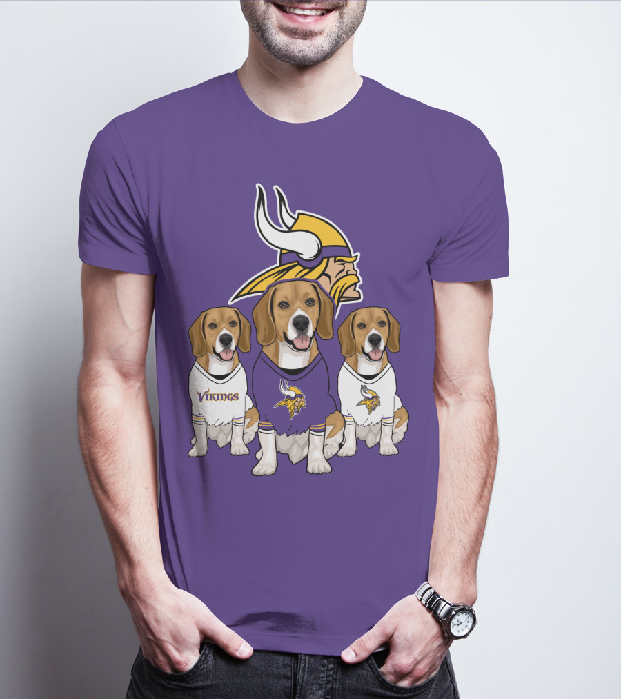 Vikings Beagle Trio T-Shirt