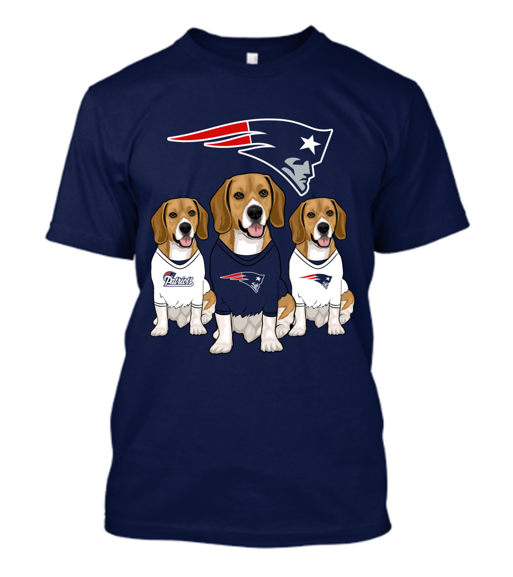 Patriots Beagle Trio T-Shirt