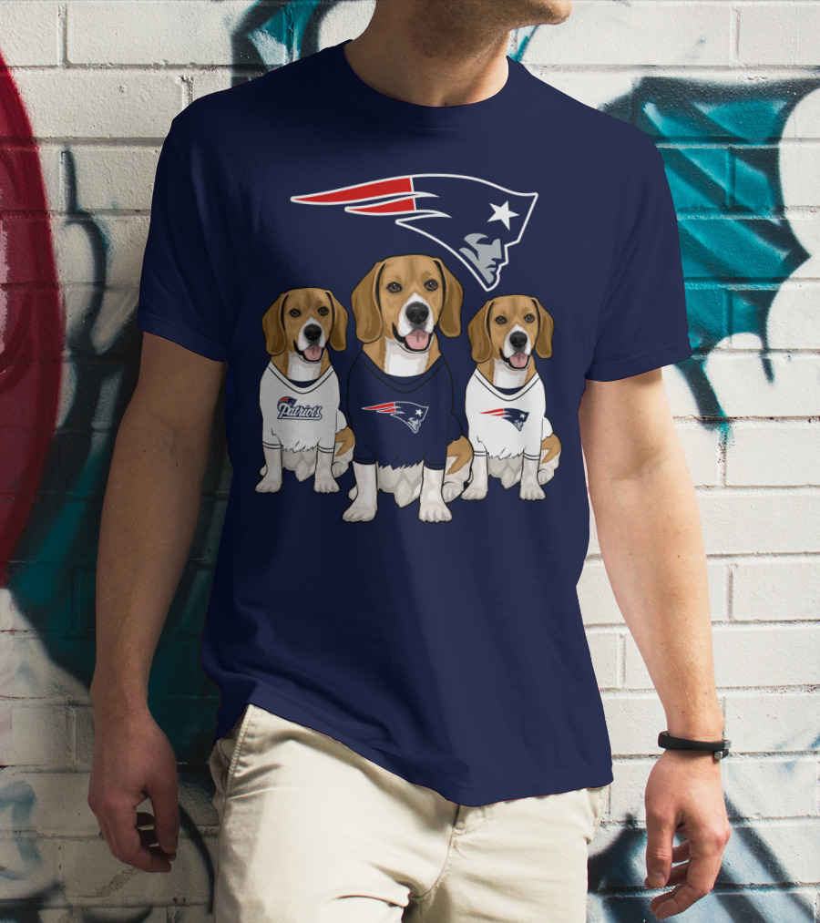 Patriots Beagle Trio T-Shirt
