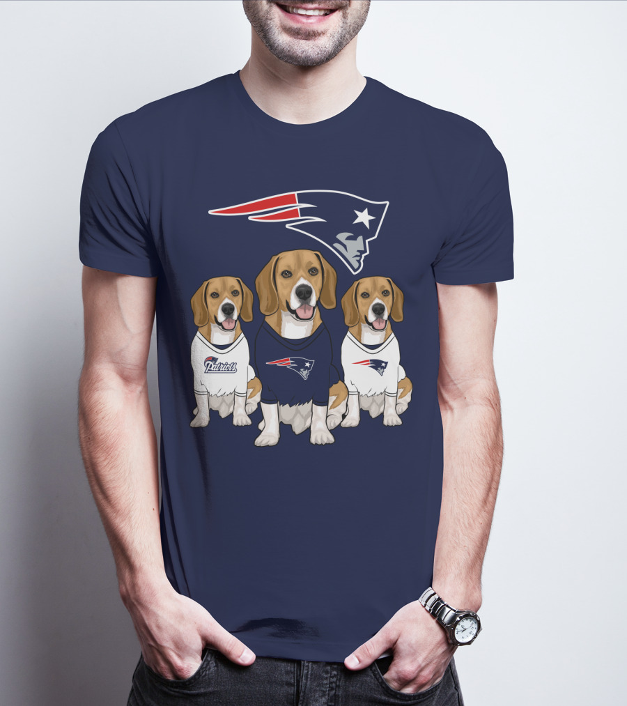 Patriots Beagle Trio T-Shirt