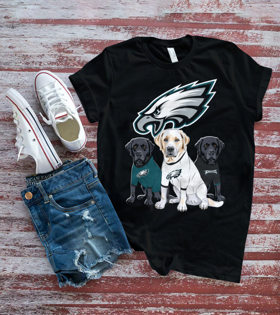 Eagles Labrador Trio T-Shirt