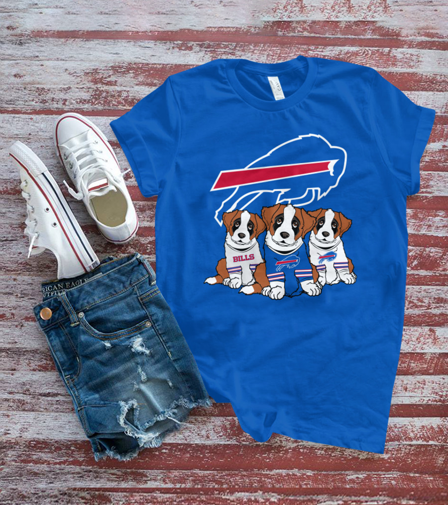 Buffalo Bills Puppies T-Shirt