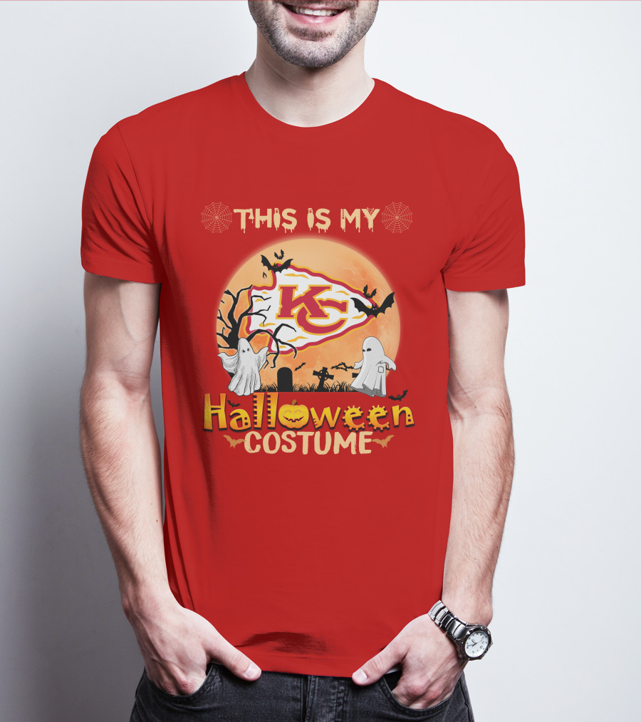 This Is My Kansas City Chiefs Halloween Costume T-Shirt
