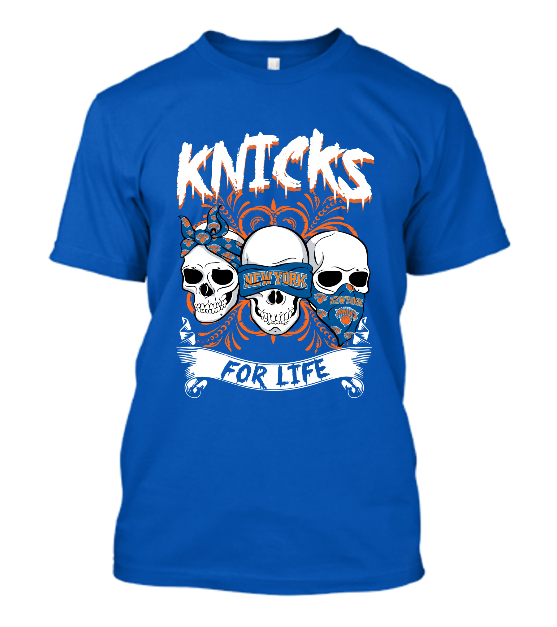 Knicks New York For Life T-Shirt