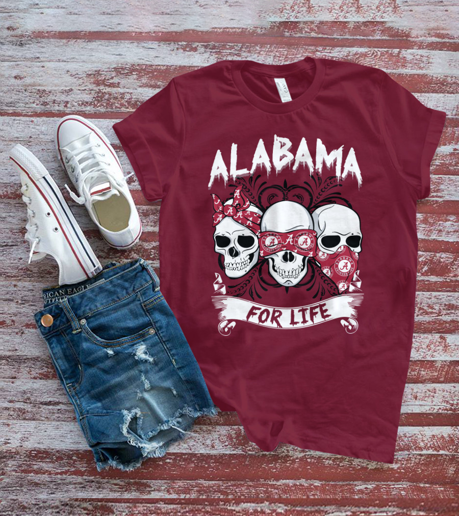 Alabama A A A For Life T-Shirt