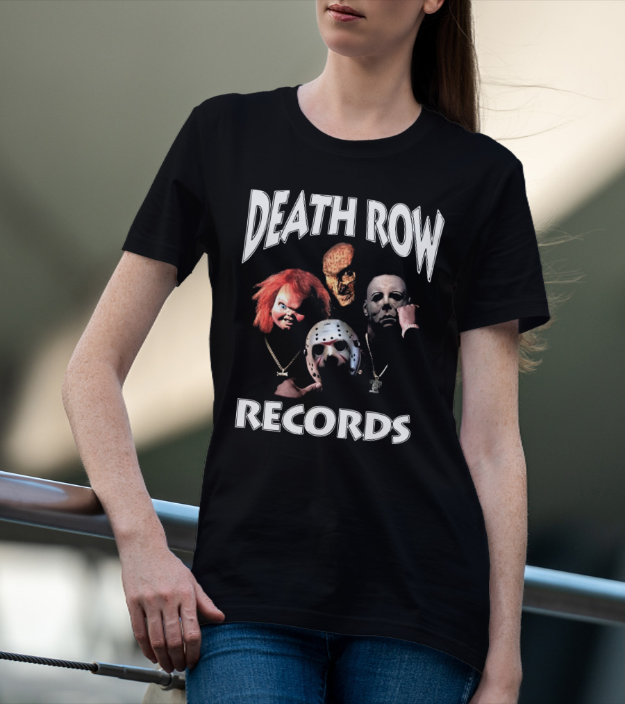 Death Row Records Horror Icons T-Shirt