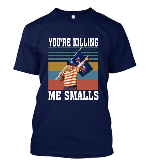 You're Killing Me Smalls Braves Flag Stripes T-Shirt