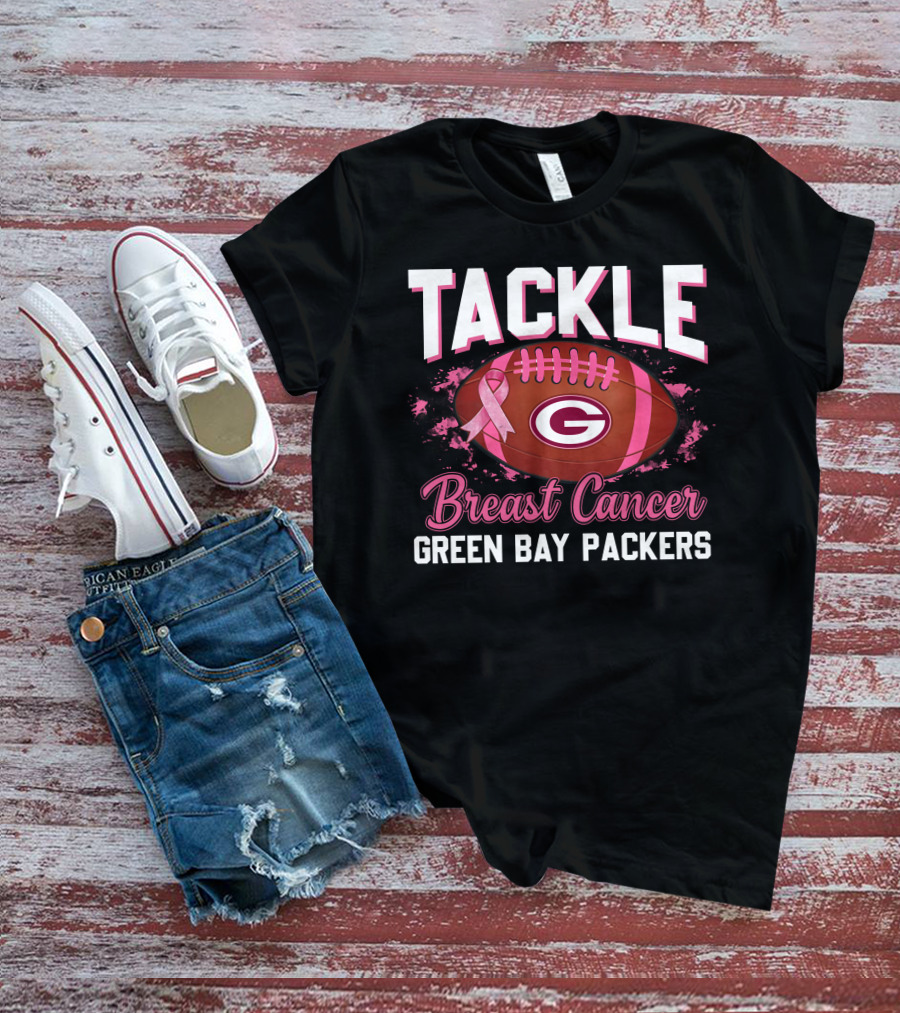 Tackle Breast Cancer Green Bay Packers T-Shirt