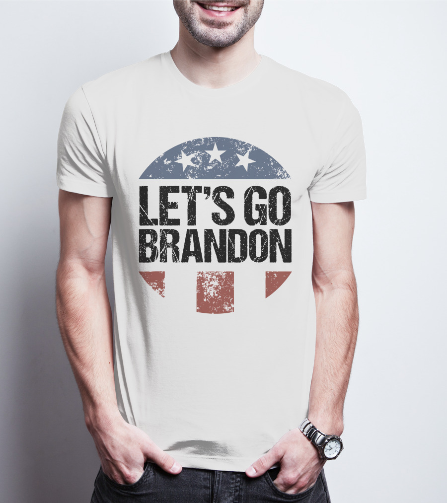Let's Go Brandon Stars And Stripes T-Shirt