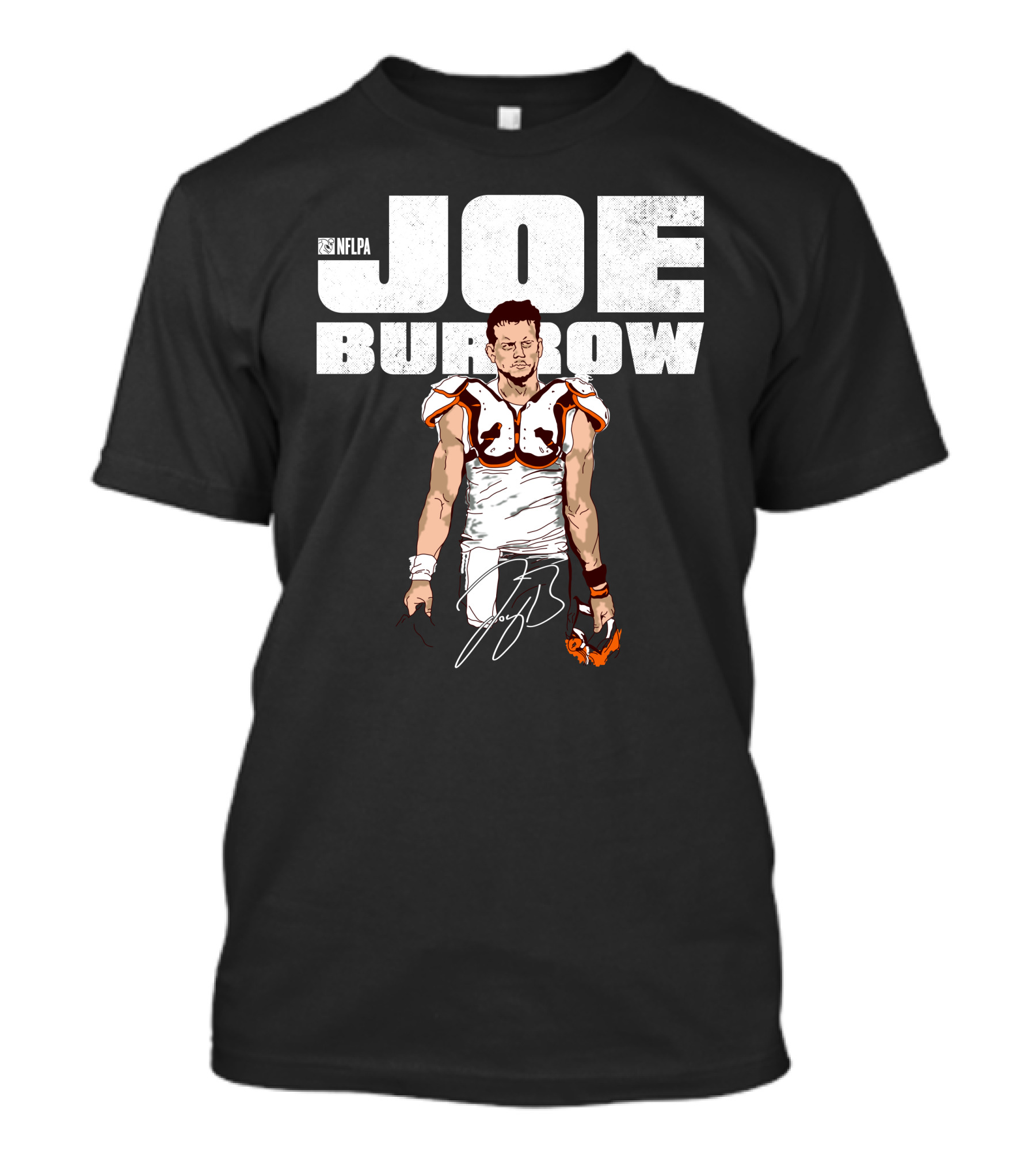 NFLPA Joe Burrow Football Player Youth T-Shirt