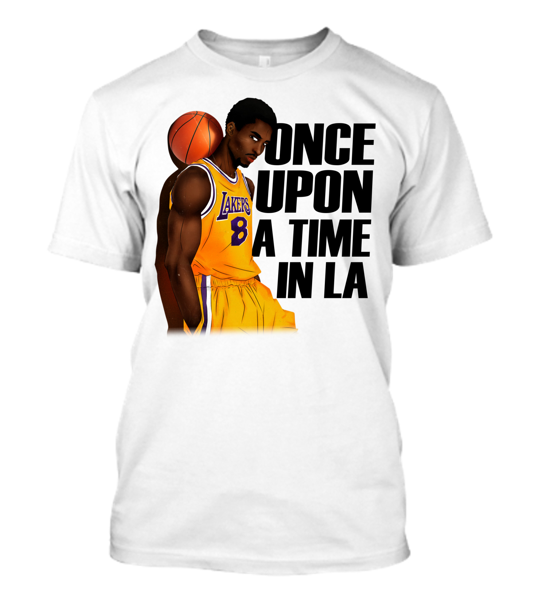 Once Upon A Time In LA Lakers 8 T-Shirt