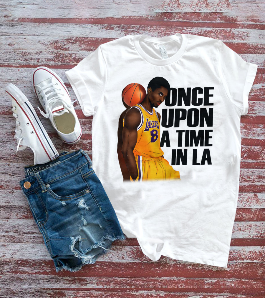 Once Upon A Time In LA Lakers 8 T-Shirt