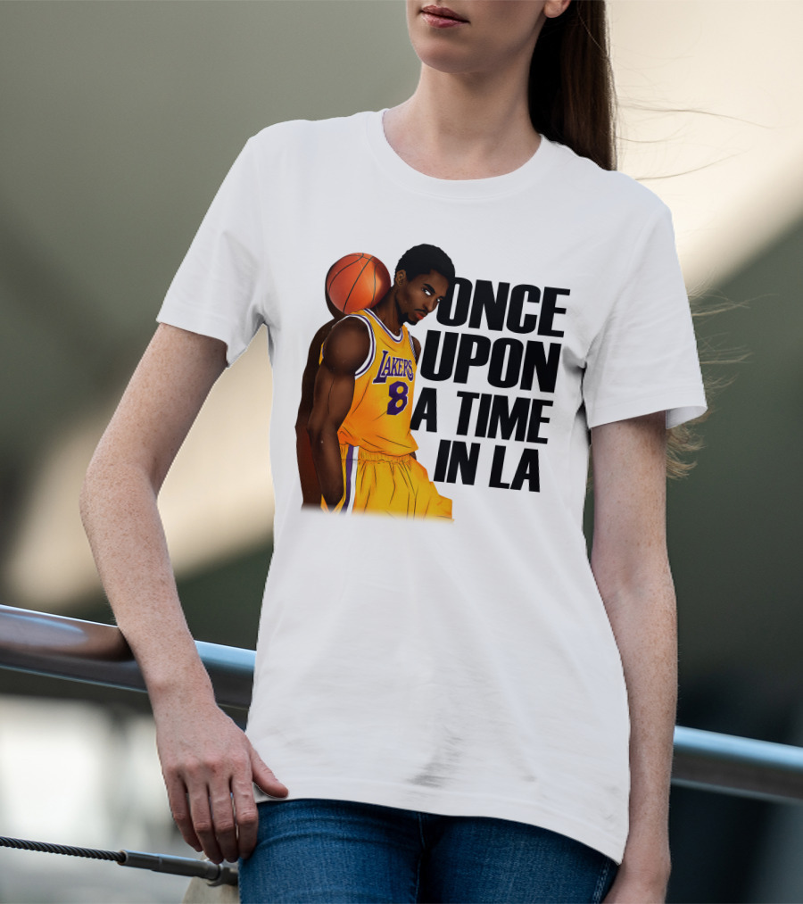 Once Upon A Time In LA Lakers 8 T-Shirt