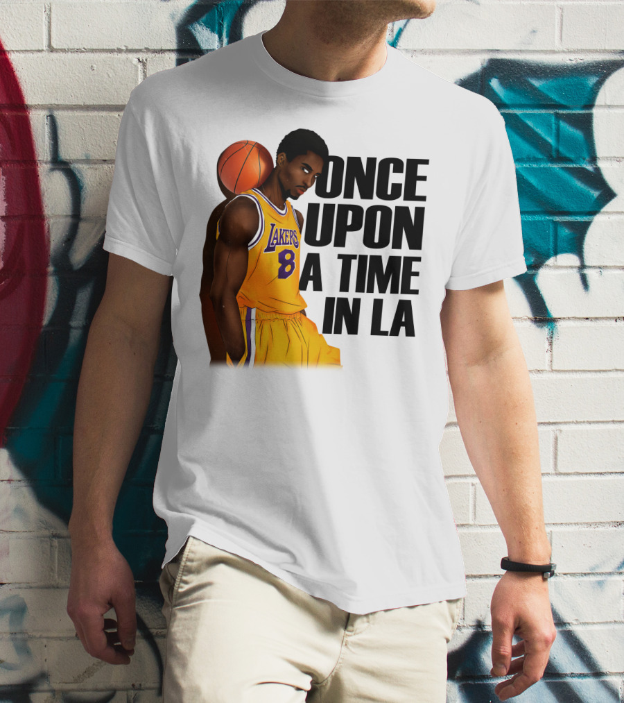 Once Upon A Time In LA Lakers 8 T-Shirt