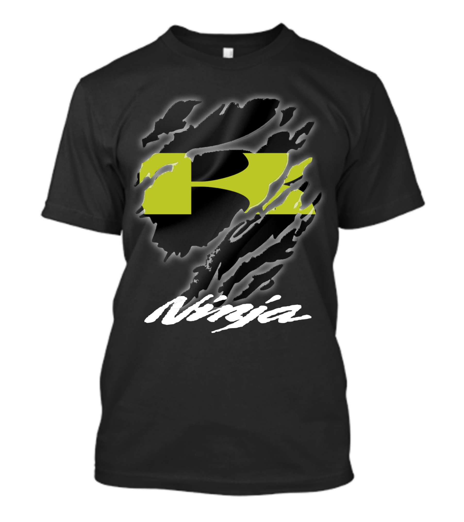 Ninja 02 Kawasaki Racing Logo Style T-Shirt
