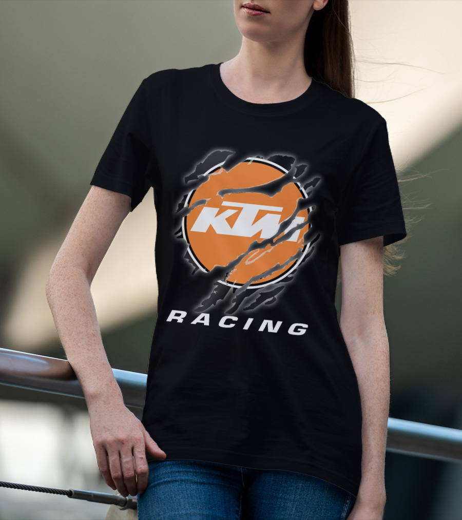 Ktm Racing 05 Shredded Orange T-Shirt