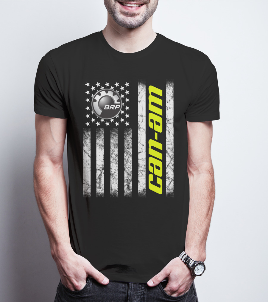 BRP Can-Am Flag T-Shirt