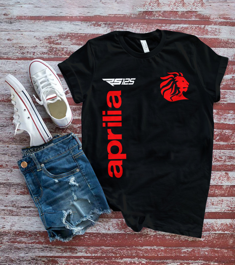 Aprilia Rs125 Red Lion T-Shirt