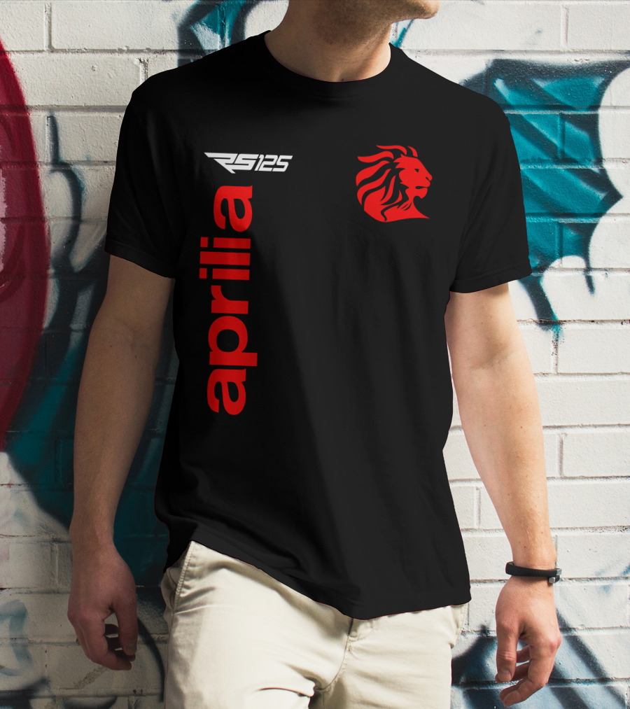 Aprilia Rs125 Red Lion T-Shirt