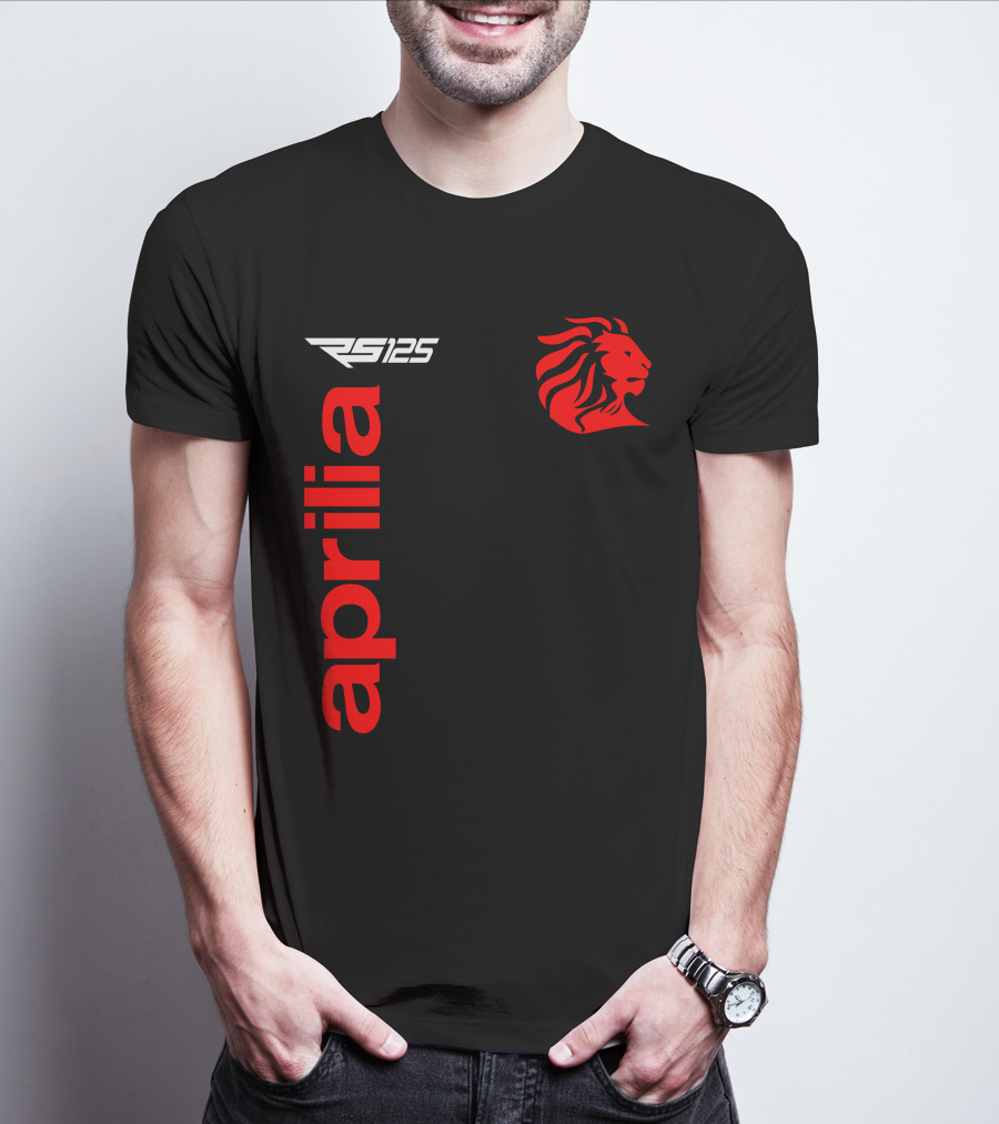 Aprilia Rs125 Red Lion T-Shirt