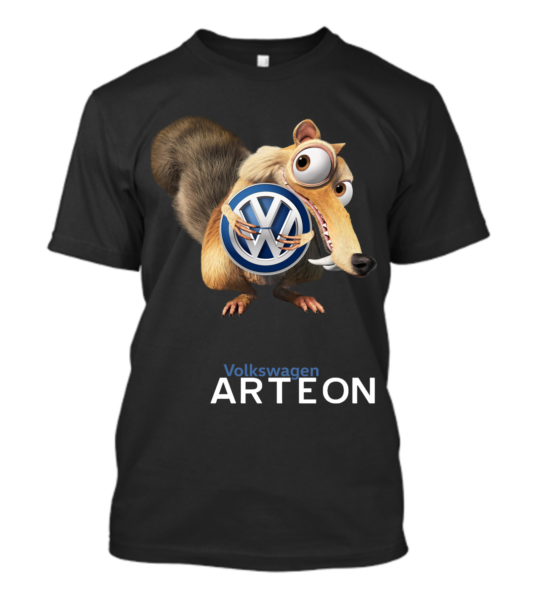 Volkswagen Arteon 02 Ice Age Scrat Holding Vw T-Shirt