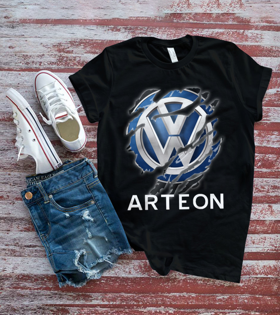 Volkswagen Arteon Logo Claw Torn T-Shirt