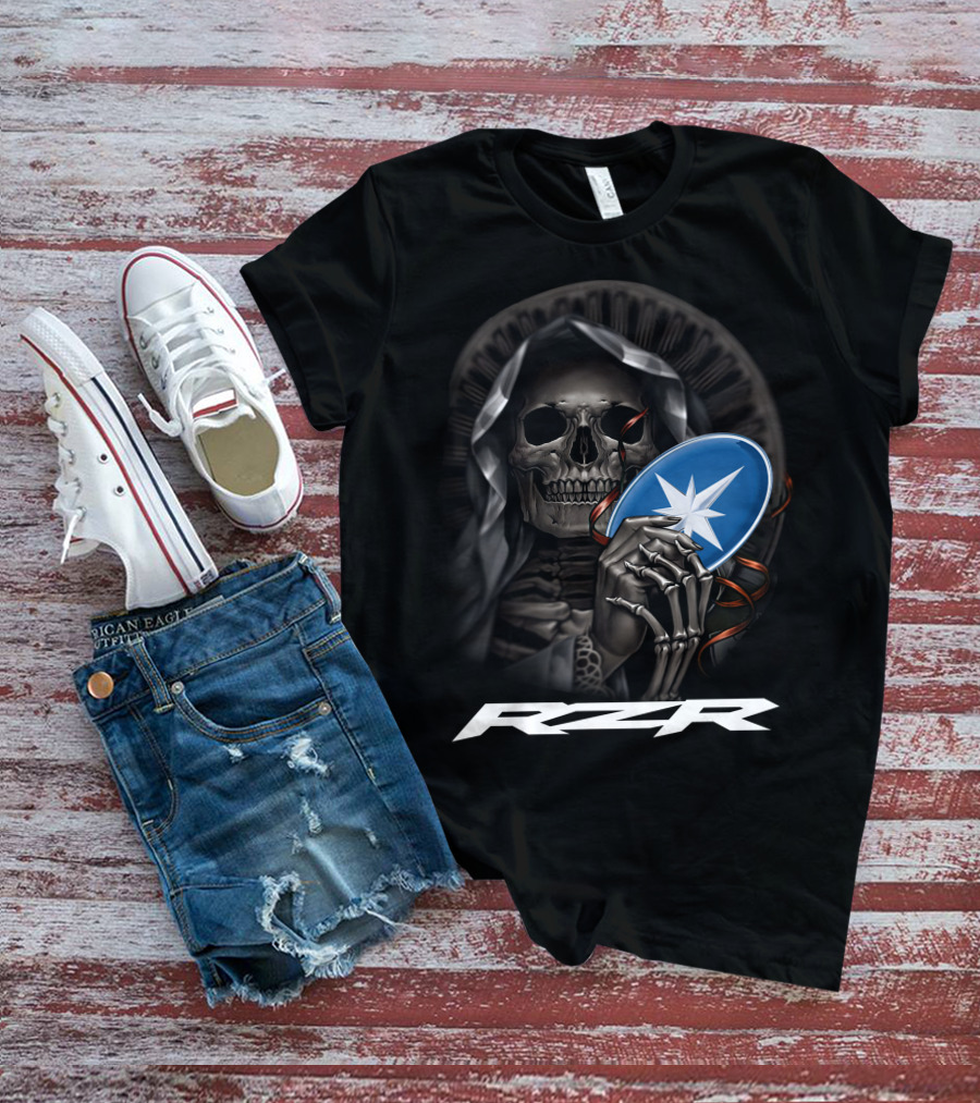 Rzr Grim Reaper Holding Star T-Shirt