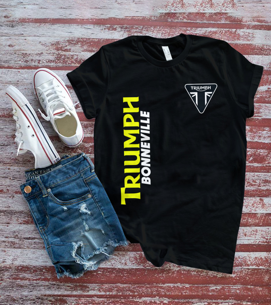 Triumph Bonneville Logo Triumph Triangular T-Shirt
