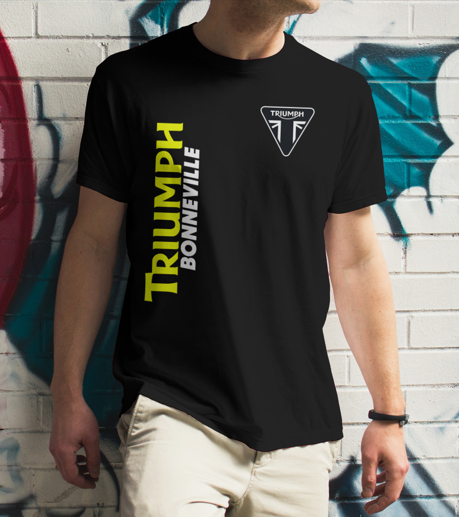 Triumph Bonneville Logo Triumph Triangular T-Shirt