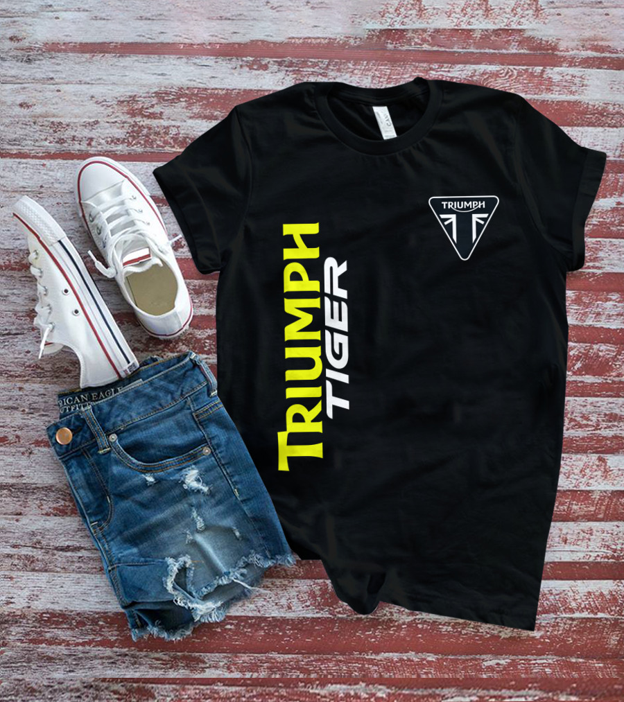 Triumph Tiger British Motorcycle T-Shirt