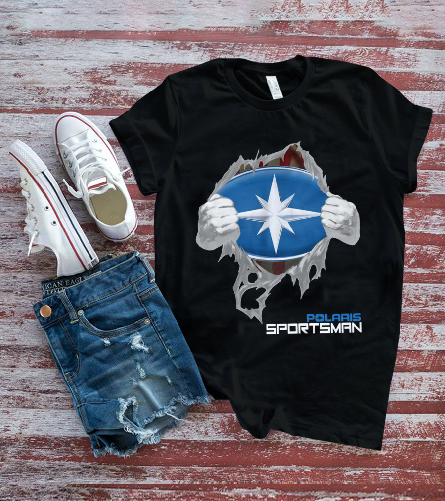 Polaris Sportsman Star Emblem Exposed T-Shirt