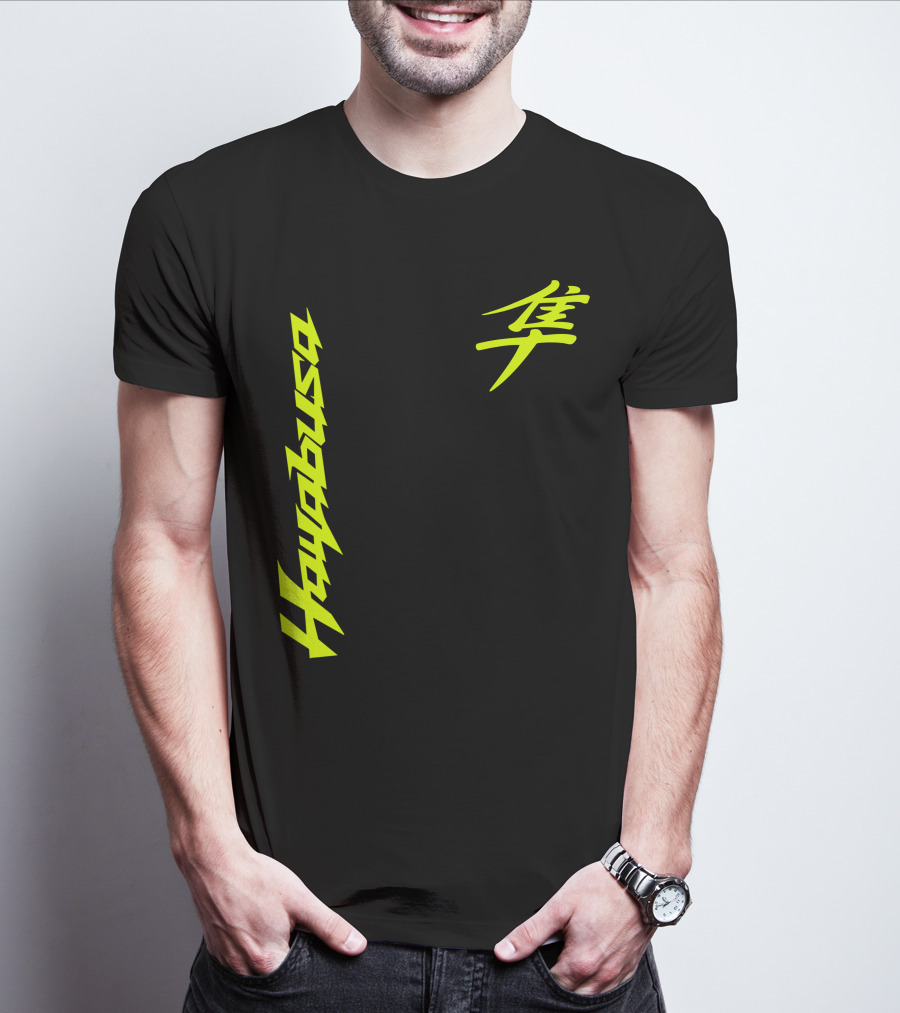 Hayabusa Kanji Vertical Style T-Shirt