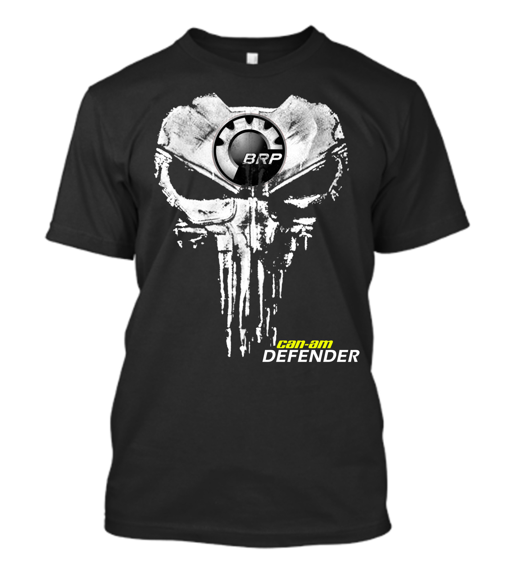 Brp Can-Am Defender Punisher Style T-Shirt