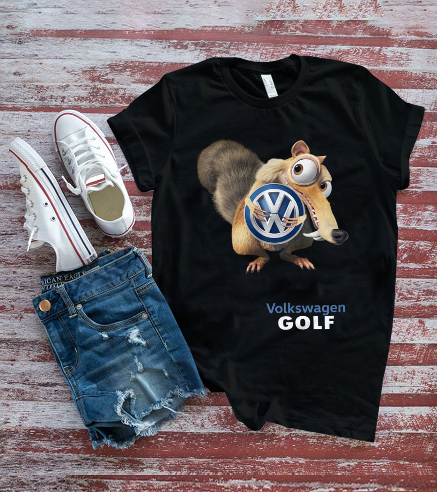 Volkswagen Golf 11 Scrat Holding T-Shirt