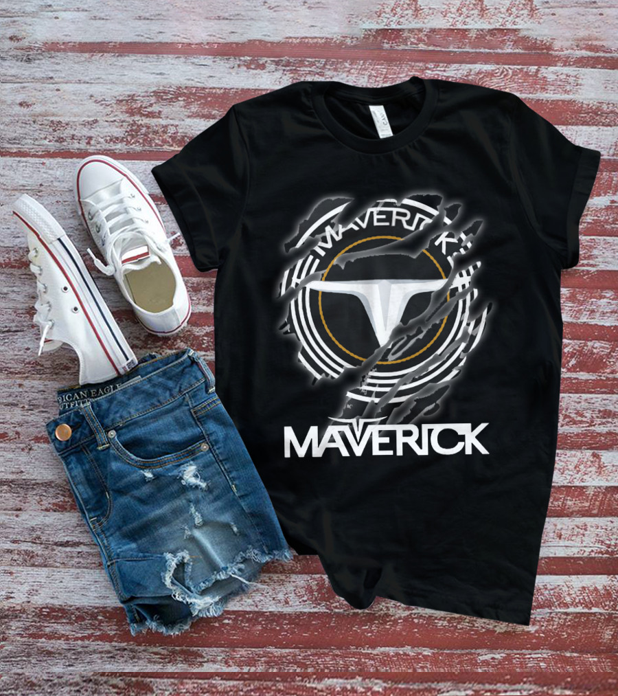 Maverick 07 Electric Logo Claw Marks T-Shirt