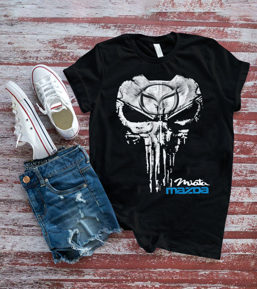 Mazda Miata Skull T-Shirt