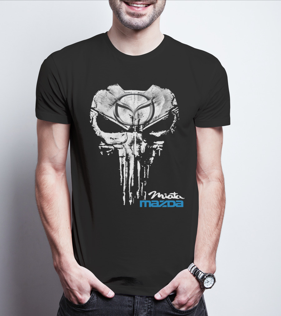 Mazda Miata Skull T-Shirt