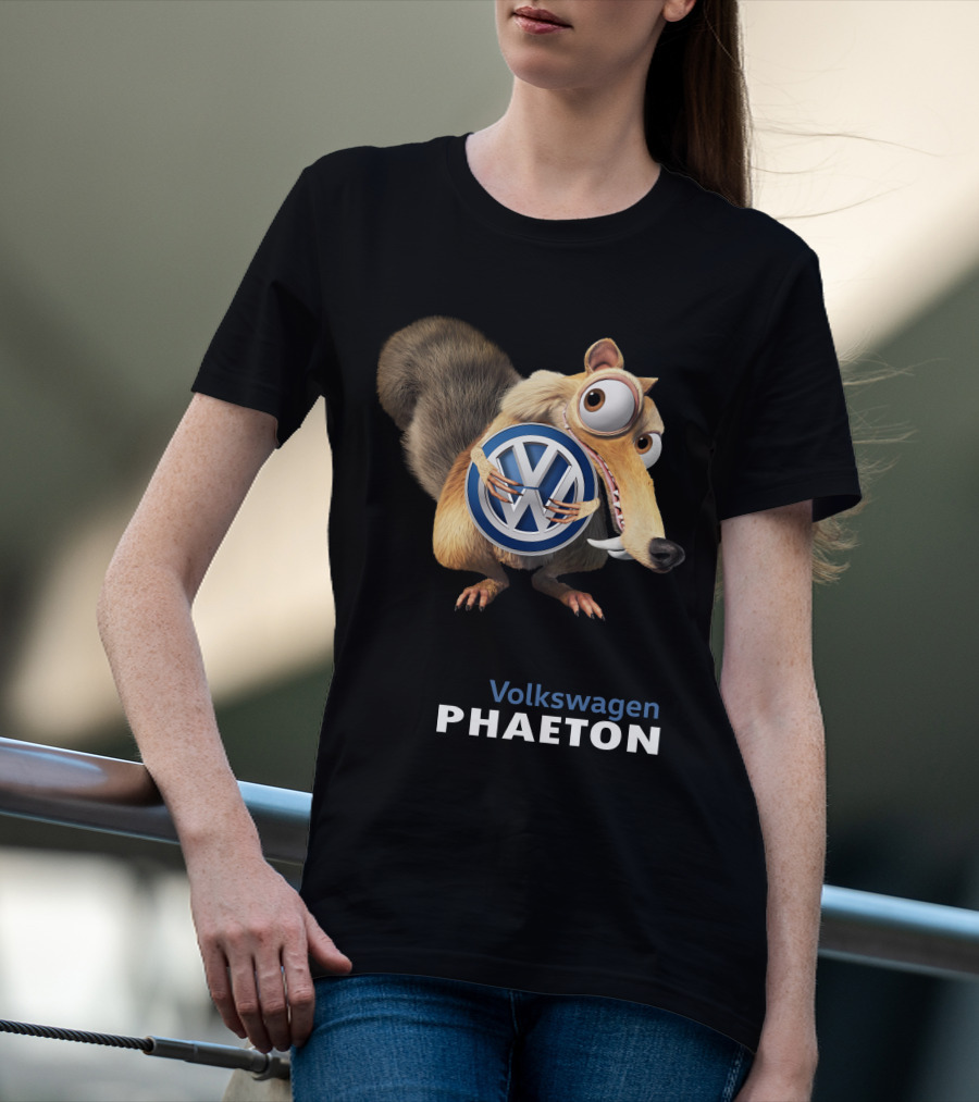 Volkswagen Phaeton Scrat Holding Vw T-Shirt
