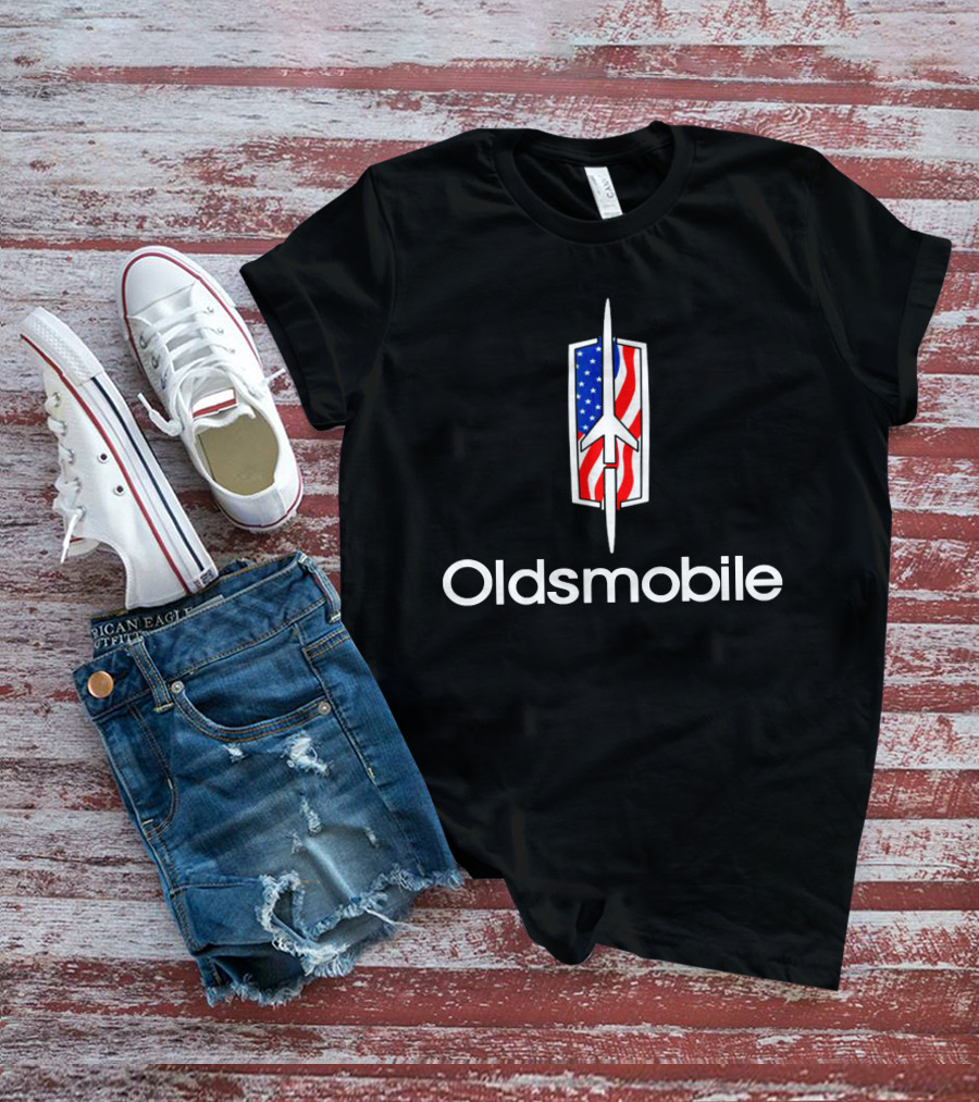 Oldsmobile American Flag T-Shirt