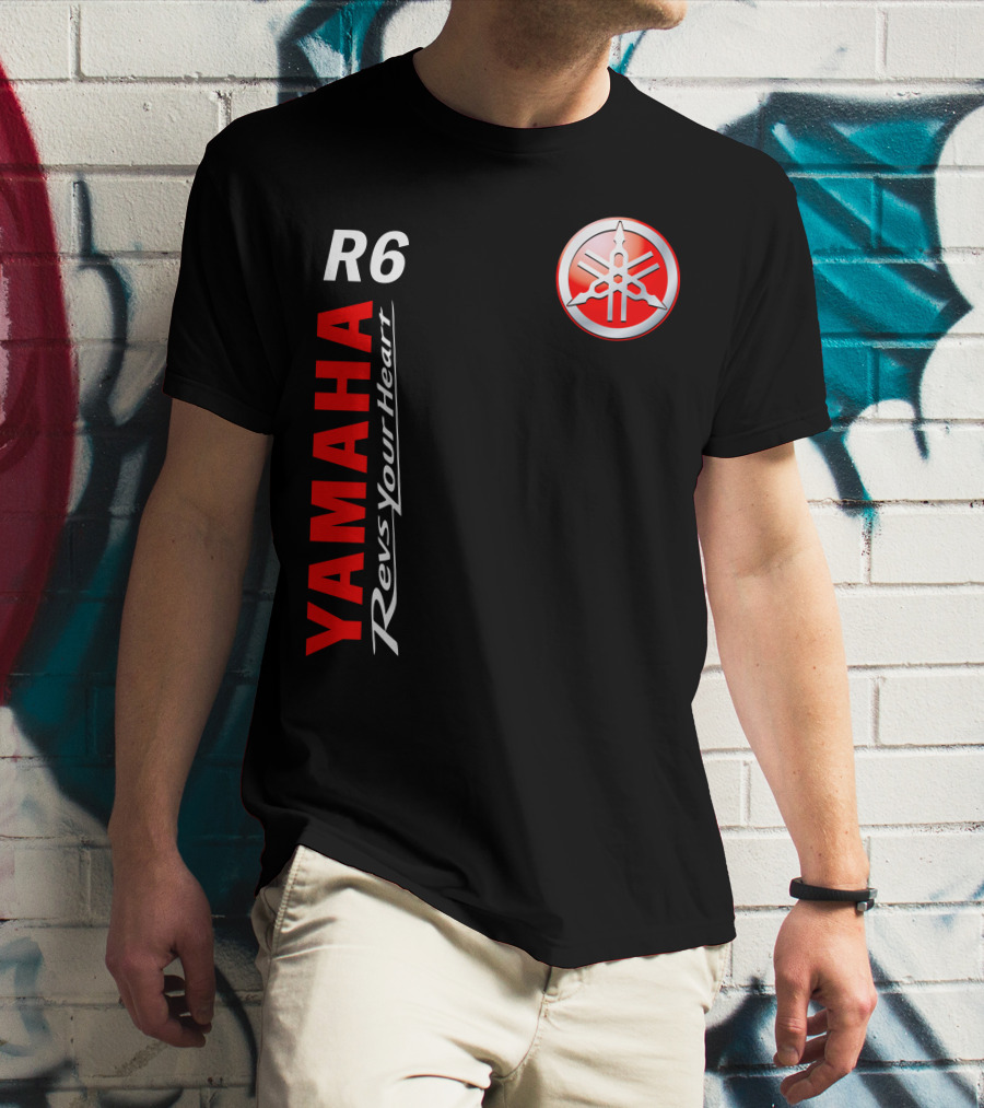 Yamaha R6 Revs Your Heart T-Shirt
