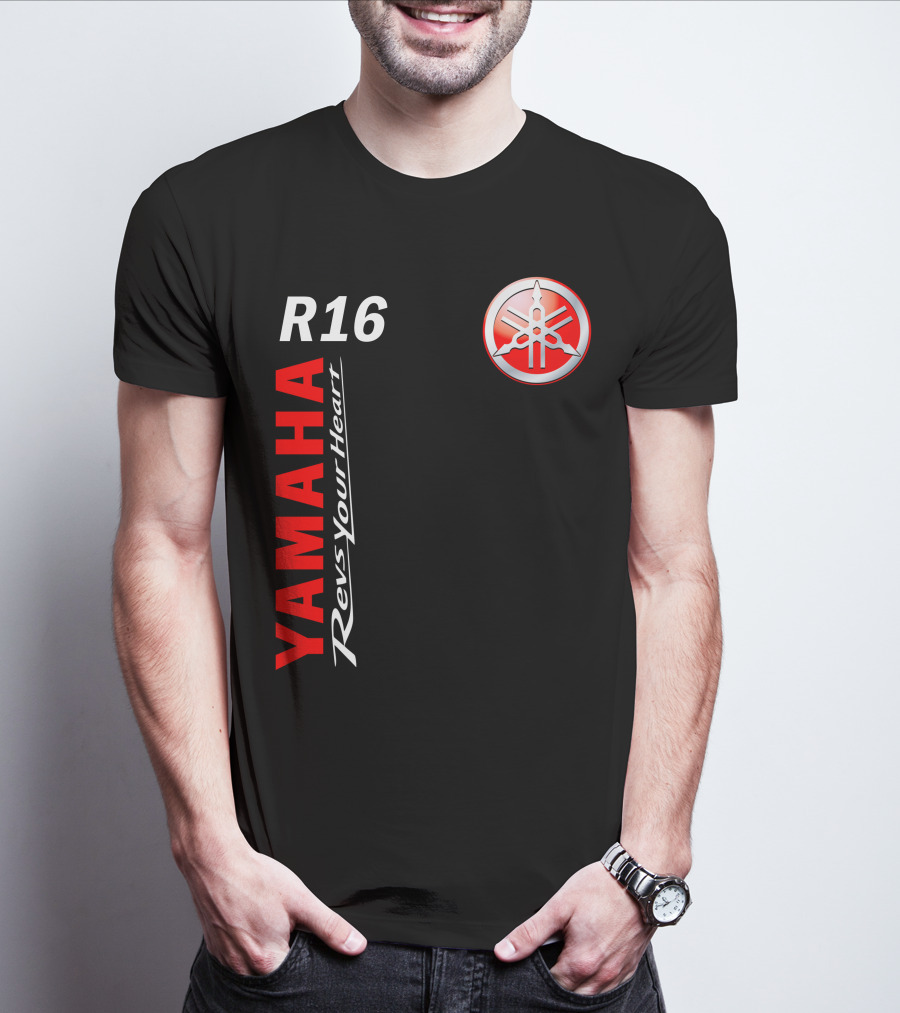 Yamaha R16 Revs Your Heart T-Shirt