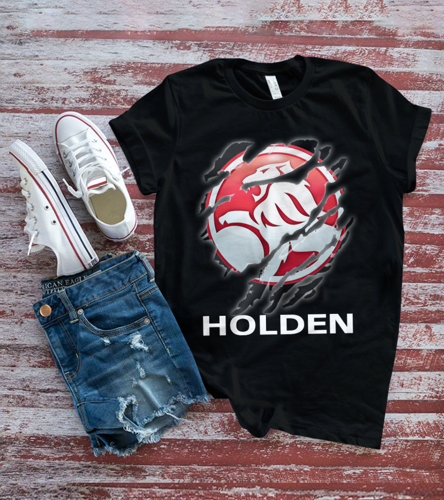 Holden Lion Logo With Claw Marks T-Shirt