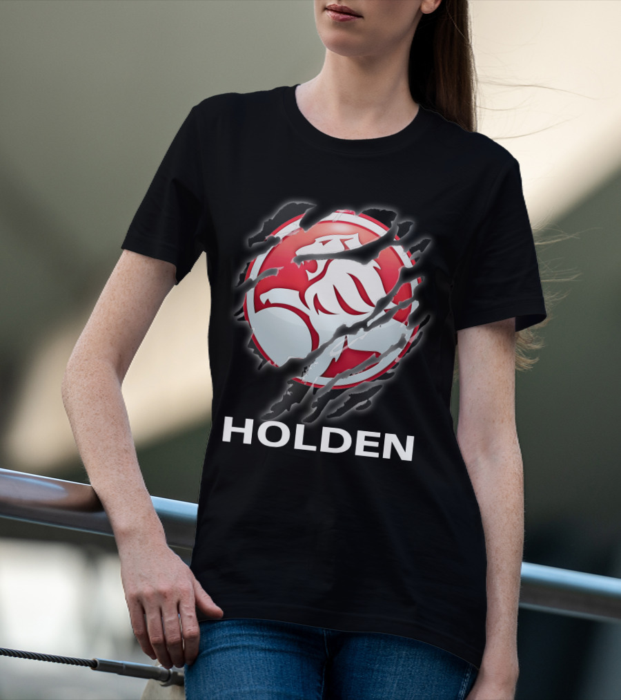 Holden Lion Logo With Claw Marks T-Shirt