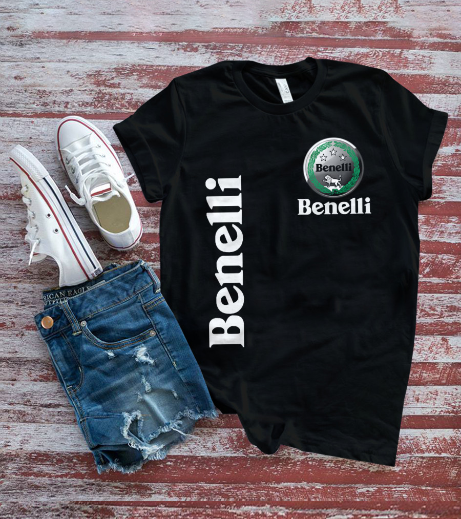 Benelli Logo With Stars Lion T-Shirt